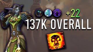 +22 Vortex Pinnacle Shadow Priest 137K Overall M+  10.1