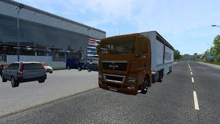 Рус мап 2.44 Euro Truck Simulator 2 1 .44 Играю на клавиатуре