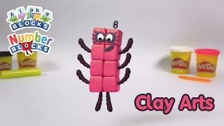 Clay Arts and Crafts  Alphablocks & Numberblocks   @LearningBlocks