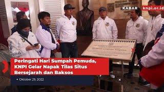 Peringati Hari Sumpah Pemuda KNPI Gelar Napak Tilas Situs Bersejarah dan Baksos di  Karawang