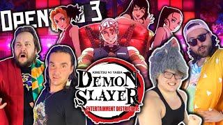 DEMON SLAYER SEASON 2 OP 3 REACTION.... Give us recommendations for anime openings