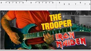 Iron Maiden THE TROOPER TAB Guitar Lesson How to play?