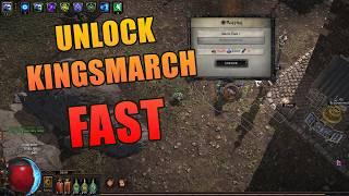 Unlock Kingsmarch FAST - Settlers of Kalguur - The Best Way to Unlock Everything Quickly - PoE 3.25