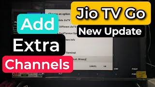 Jio TV On Android TV. Add Extra Channel In Jio TV. Jio TV GO Latest Version 2024