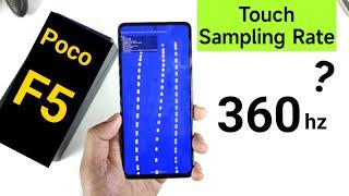 Poco F5 Touch Sampling Rate Review #pocof5