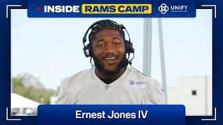 Ernest Jones IV On Inside Rams Camp  “This Is What I Love To Do”