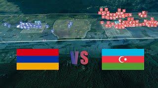 50.000 ARMENIAN ARMY vs 150.000 AZERBAIJAN ARMY  WARNO