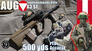 AUG A3 SF  Spec Ops  Jagdkommando rifle from Austria to 500yds Practical Accuracy  Steyr