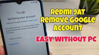 Xiaomi Redmi 9AT Remove Google Account FRP Bypass. Without PC - No Second Space