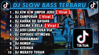 DJ SLOW BASS TERBARU 2023  DJ VIRAL TIKTOK FULL BASS  DJ KIW KIW CUKURUKUK EMPUK JERU  FULL ALBUM