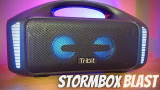 Tribit Stormbox Blast Review -  This speaker is a MONSTER Incredible