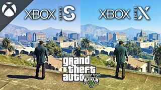 GTA V NEXT GEN    Xbox Series S vs Xbox Series X   Comparación 2024 