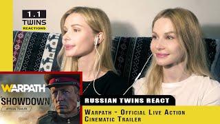 Twins react on Warpath - Official Live Action Cinematic Trailer