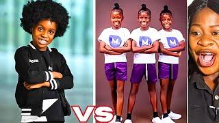 Dance Battle  - Annabel Vs Ogba Triplets  Who Won The Best TikTok Dancer?