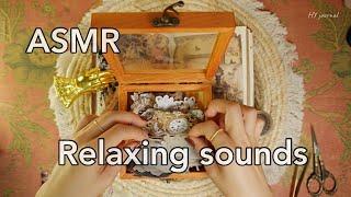 연구실의 흔적들️  빈티지 다꾸  ASMR  Scrapbooking  journaling  Relaxing Sounds  コラージュ  4k