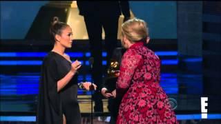 Vitalii Sediuk Crashes Grammys before Adeles speech - Lopez rescues