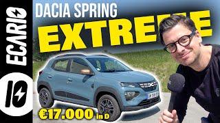 Dacia Spring Extreme  günstigstes E-Auto jetzt noch stärker
