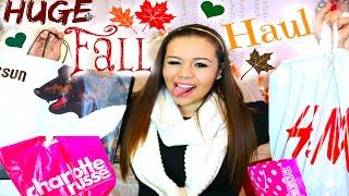 HUGE Fall Clothing HaulH&MPacsun&More  Krazyrayray