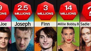 Comparison Stranger Things Cast Net Worth