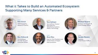 MEF GNE  4 October  What it Takes to Build an Automated Ecosystem with Many Services & Partners
