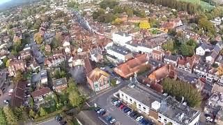 Drone Footage - Uckfield High Street and Tescos