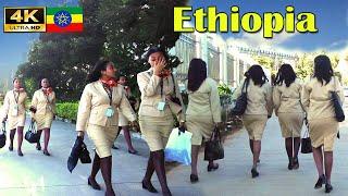 ገራሚው የቦሌ አየር መንገድ ግቢ Addis Ababa Walking Tour 509 Bole Terminal  Ethiopia 4K