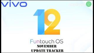 20th NOV. VIVO Funtouch OS 12 Android 12 Update Tracker ft. Vivo V9V21 ProX70Y20F17  2021