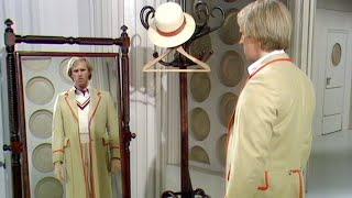 The Fifth Doctor Dresses for Cricket  Castrovalva  Doctor Who