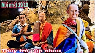 Gặp lại sư tịch Quang sau thời gian cùng sư bộ hành về chùa đồng yên tử và hiện tại