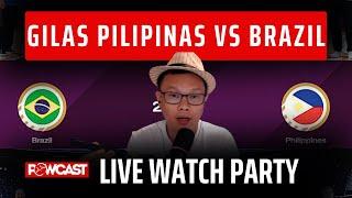 Gilas Pilipinas vs Brazil Live Watch Party and Reaction