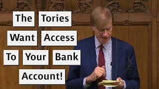 The Tories Want To Access The Bank Accounts Of People On Benefits