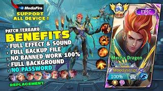 NEW  Claude Epic REVAMP Mecha Dragon Skin Script No Password  Full Effect & Full Sound  MLBB