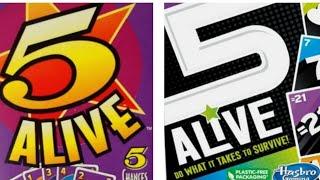 Ep. 80 5 Alive Card Game Review Mattel 1994 Edition + How To Play