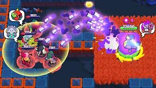 KNOCKOUT 5v5 OP HYPERCHARGE BROKEN NOOB TEAM LILY  Brawl Stars 2024 Funny Moments Fails ep1420