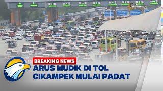 BREAKING NEWS - Gerbang Tol Cikampek Telah Dilalui 100 Ribu Kendaraan