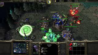 Warcraft 3 1on1 Undead vs Orc  Full WC3 Gameplay