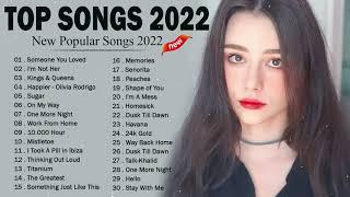 Top Hits 2022 Video Mix - Top Songs This Week  Maroon 5 Ed Sheeran Adele Taylor Swift Dua Lipa