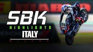 Superbikes Misano Highlights 2024 Round 4 Emilia Romagna SBK Italy