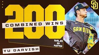 HISTORY Yu Darvish joins ELITE company with his 200th career win -- MLB & NPB combined  ダルビッシュ有