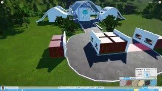 Planet Coaster - Buildings and Paths Tutorial