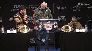 UFC Brooklyn Pre-Fight Press Conference Highlights