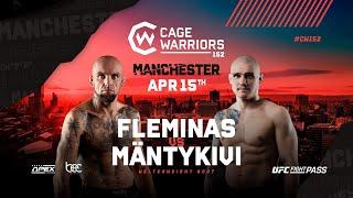 Madars Fleminas vs. Aleksi Mäntykivi  FULL FIGHT  CW 152