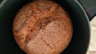 Leinsamenbrot glutenfrei mit Sauerteig