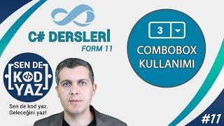 11-C# Combobox Nedir? Kullanımı ve Örnekleri C# Form Dersleri