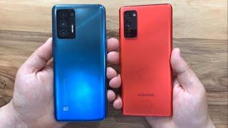 Samsung Galaxy S20 FE 5G vs BLU F91 5G