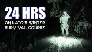 24 hours on NATO’s winter survival course ️