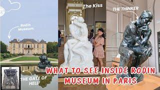 Visiting the House of the Father of Modern Sculpture Museum RODIN in Paris 