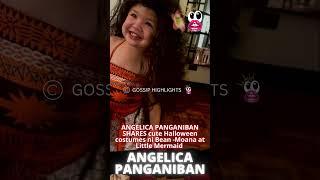 ANGELICA PANGANIBAN SHARES cute Halloween costumes ni Bean -Moana at Little Mermaid