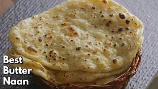 పెనం మీద బటర్ నాన్ రెసిపీ Butter naan Restaurant Style Butter Naan On Tawa in Telugu @ VismaiFood