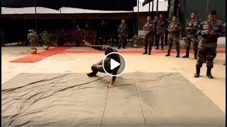 Stunning Dance Perfomance By Indian Army Soldier  he nailed it